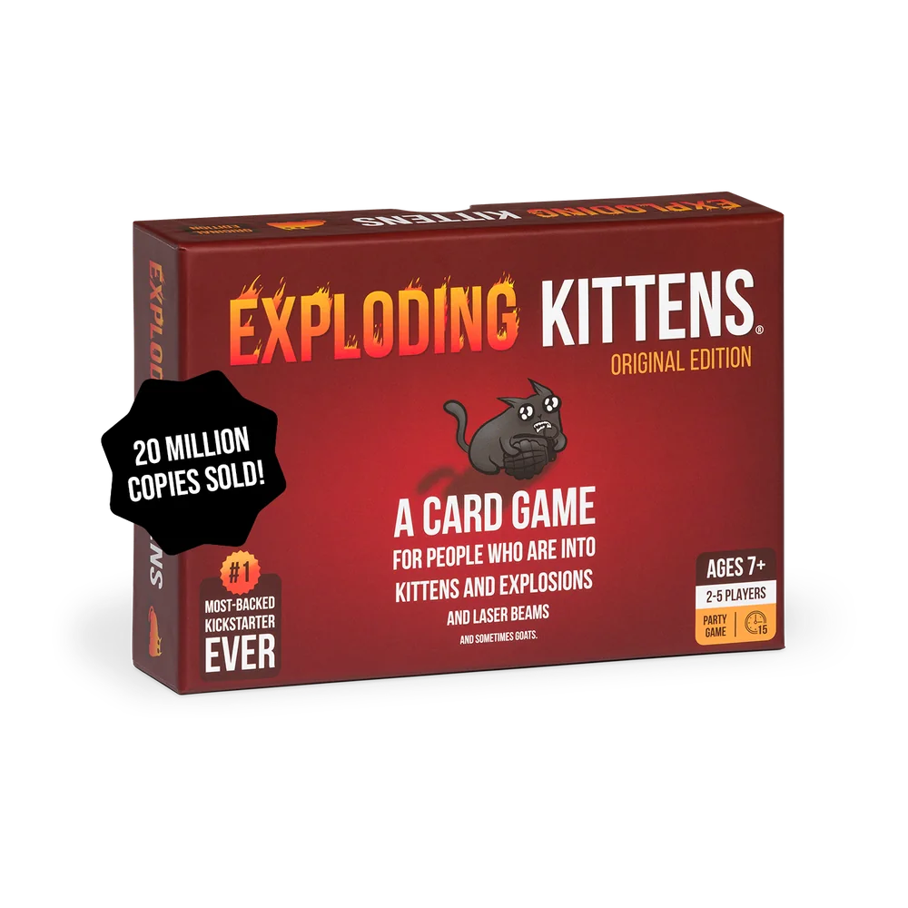 Exploding Kittens Original Edition game box